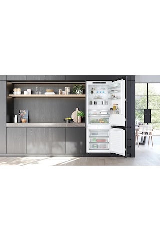 Siemens KB96NADD0 381 LT No-Frost Kombi Tipi Ankastre Buzdolabı
