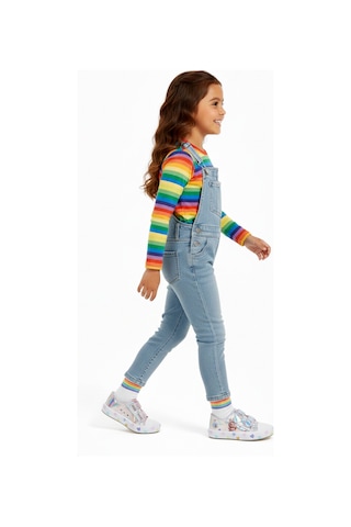 Artı Artı Ayakkabı Mia Kids-2401 Hologram 3d Kız Çocuk Cırtlı Işıklı Gümüş Sneakers Gümüş