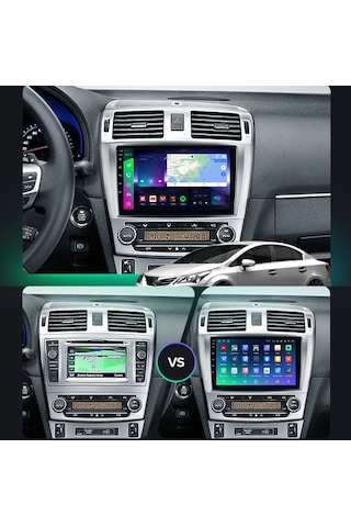 Toyota Avensis Android Multimedya 2/32GB 2008-2016 9 İnc Ips Carplayli
