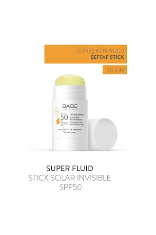 Babe Invısıble Stıck Sunscreen SPF50 30gr - Invisible Güneş Koruyucu Stick