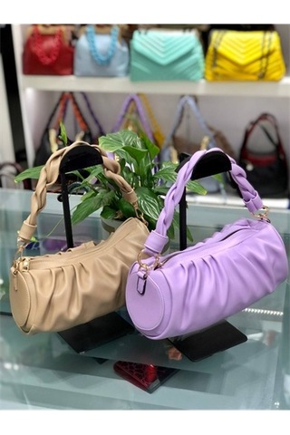 Sentt Katlı Zincirli Tüp Çanta