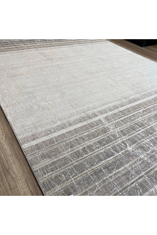 Elexus Halı Olimpos 3761 Krem Modern Salon Halısı
