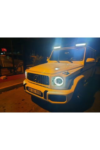 Mercedes G Serisi W464 için G63 Amg Dönüşüm Seti Body Kit 2018+