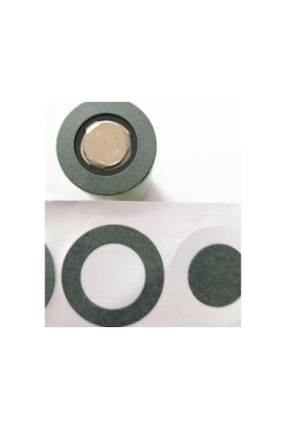 18650 Pil Üst Izolasyon Conta Kağıdı (120 Adet) Koyu Yeşil