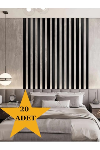 Dekorasyon Ahşap Şerit Duvar Panelleri Duvar Çıtası Iskandinav S