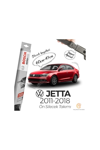 Volkswagen Jetta Muz Silecek Takımı 2011-2018 Bosch Aeroeco