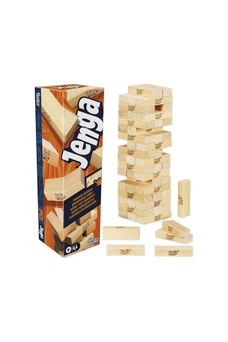 Jenga Oyun Kutu, Eğlenceli Strateji Ve Dikkat Geliştirici