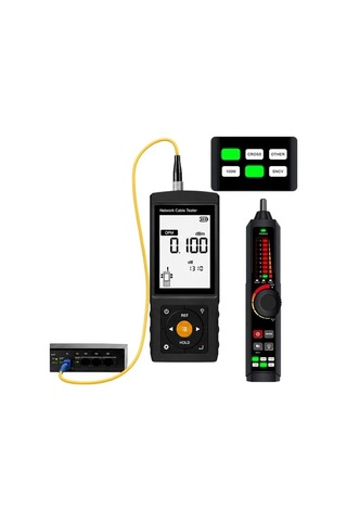 Novacom Nvc-lt300s 3 Lcd Ekranlı Tdr Metraj - Pse Voltaj - Fiber Optik Kablo Test Cihazı