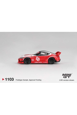 Mini Gt 1103 1/64 Lb-works Toyota Gr Supra Red/white