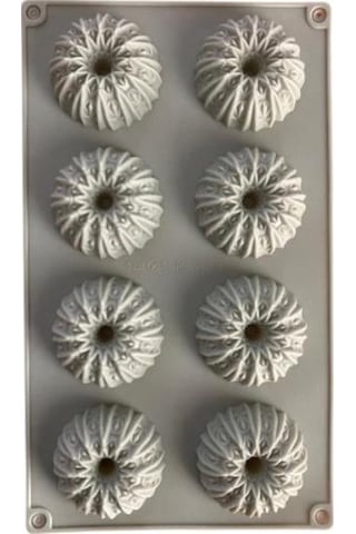 Pastaland Silikon Kek Kalıbı Yuvarlak Desenli Tırtıklı Diğer