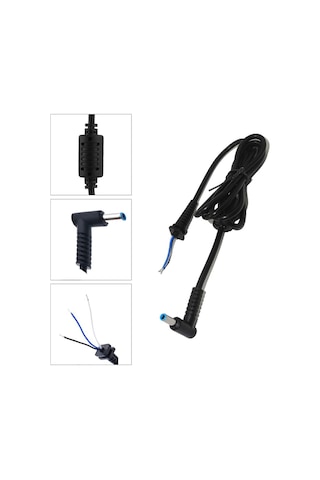 4.5 x 3.0 MM Dc Kablo Dell Uyumlu Hp Laptop Adaptör Tamir Kablosu 21957566