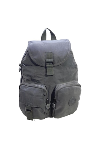 Baginn Klinkır Sırt Çantası Çok Cepli Günlük Kadın Çantası Kapaklı Model 001