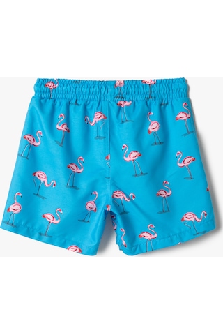 Koton Mayo Flamingo Baskılı Beli Bağlamalı A.yeşil Desenli 2ykb86151bm 2YKB86151BM911 Açık Yeşil