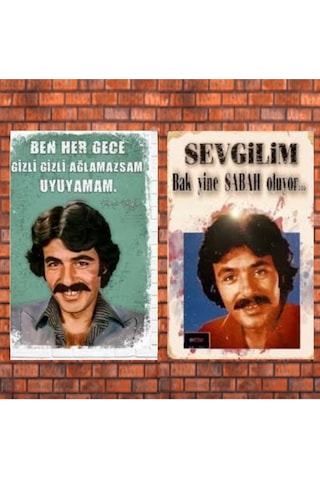 Sevilen Ferdi Tayfur Sözleri 6 Lı Tablo