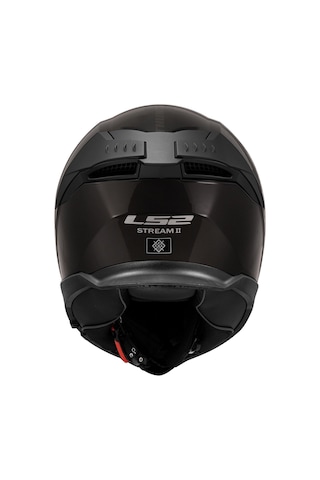 Ls2 Stream 2 Thunderbız Siyah Kask Siyah