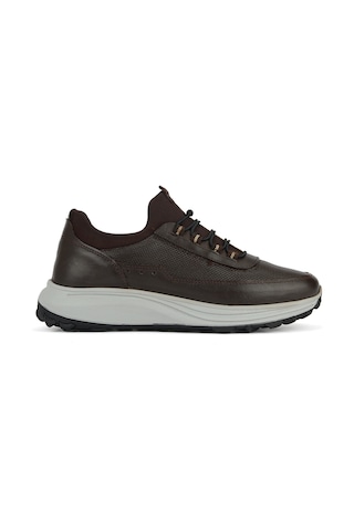Ziya, Erkek Hakiki Deri Sneaker 161423z522 Kahve 161423z522 300