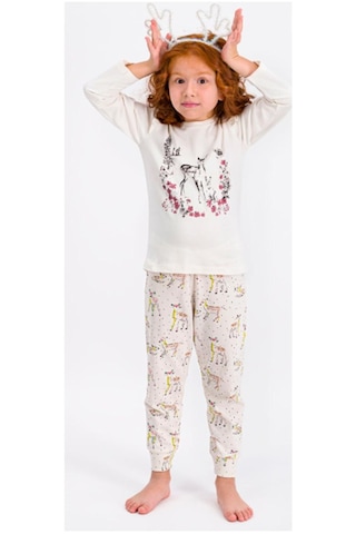Rolypoly Gazelle Vanilya Kız Çocuk Pijama Takımı Çok Renkli