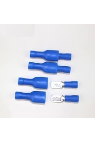 200 Adet Maasco Tam Izoleli Dışı Faston + Erkek 1.5-2.5 Mm2