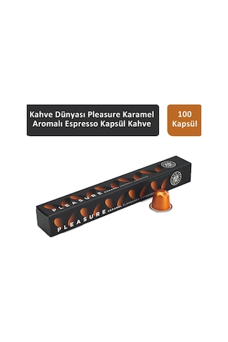 Kahve Dünyası Karamel Aromalı Kapsül Kahve 10 x 10 Kapsül