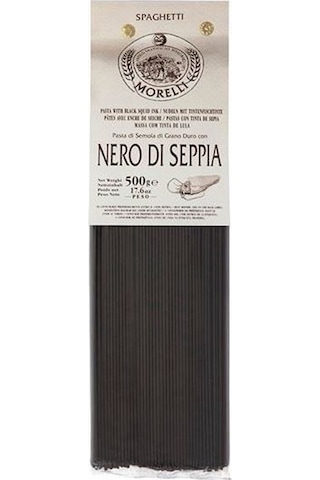 Morelli Siyah Mürekkepli Spagetti Makarna 500 G