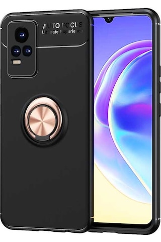 Nourthkiingdom Vivo V21e Kılıf Nrtk Ravel Silikon Kapak - Mavi Mavi
