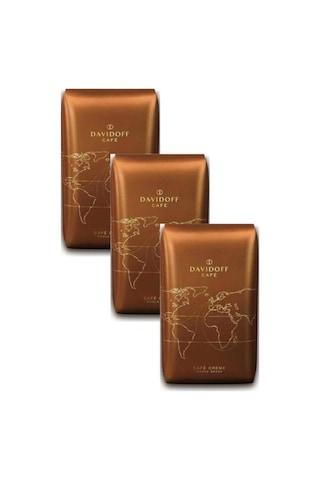 Davidoff Cafe Crema Whole Beans Çekirdek 500 Gr X 3 Adet Çekirdek