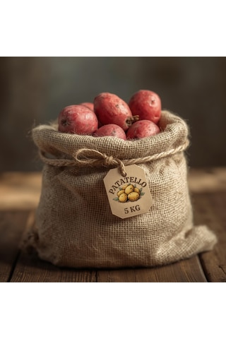 Akdeniz Kırmızı Patates - Kızartmalık/ Yemeklik 20 Kg