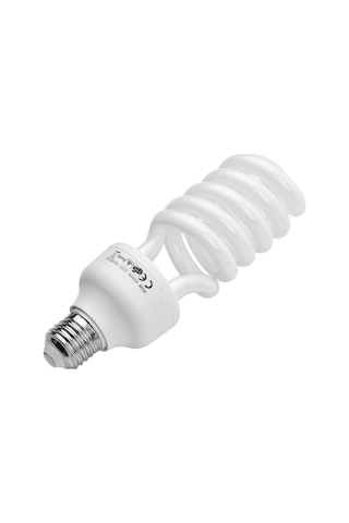 D10118-220v Andoer Spiral Floresan Ampul 45w 5500k Gün Işığı E27 Beyaz