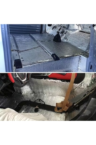 Ticari Araç Karavan Panelvan Oto Ses Yalıtım Malzemesi Folyolu 13mm Kalınlıkta 50cmx100cm 5ad 1b283 Diğer