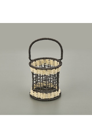 Deco Fuego Mumluk - Siyah / Krem - 13x14 Cm Renkli