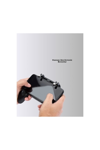 Pubg Mobile Uyumlu Joystick Ve Parmak Tetikli Oyun Gamepadi Çok renkli