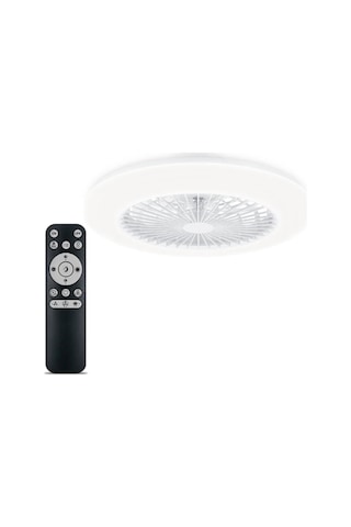 Philips Amigo Fanlı Tavan Lambası 42w Vantilatör + 20 W Aydınlatma Gücü Simli Tasarım