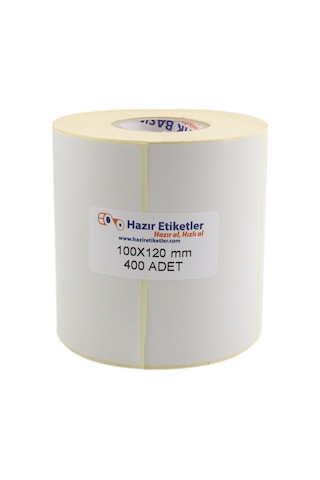 Eko Termal Rulo Etiket 100mm X 120mm 400 Adet