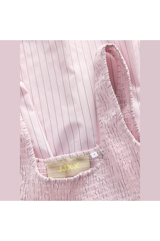 Jack & Jones Kadin Stretch Fit Mini Elbise - Caro - 12301544 Pink Lady
