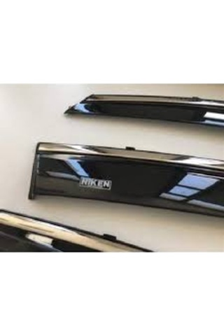 Seat Leon 2013 Sonrası Kromlu Cam Rüzğarlığı 4Lü Set Niken