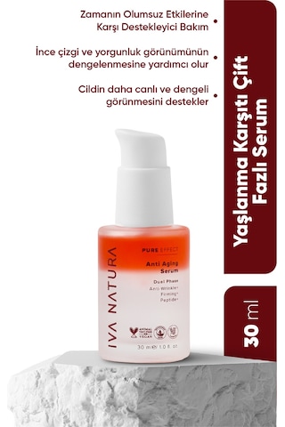 Iva Natura   Çift Fazlı Nemlendirici Cilt Bakım Serumu 30 ML