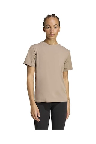 Adidas Wtr D4t G2 T Kadın Kahverengi T-shirt Kd9813