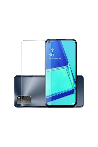 Oppo A52 Nano Kırılmaz Cam Ekran Koruyucu Şeffaf