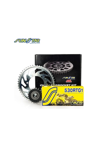 Zincir Dişli Seti Honda Cbf 1000 1000 Cc 2011-2013 / Honda / Cbf 1000 / 1000cc / Zincir: Sunstar 530rtg1 Gold -120 / Ön Dişli: Jt 16t / Arka Dişli: Sunstar 41t / 2011-2012-2013