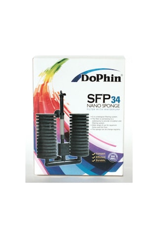 Dophin Sfp34 Motorlu Çiftli Pipo Filtre