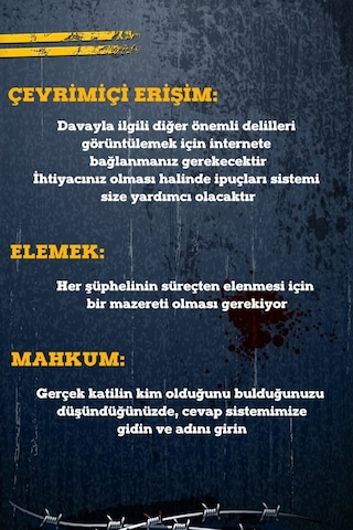 Dedektif Oyunu Kanlı Para Cinayet Çözme Oyunu Dedektiflik Kutu Oyunu Katil Kim Dava Çözme Oyunu