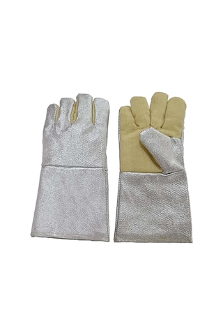 Yüksek Isıya Dayanıklı Alüminize Kevlar Eldiven