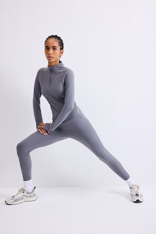 Defacto Yüksek Bel Beli Saran Bantlı Sporcu Tayt H5215ax26augr211 Gri-gr211