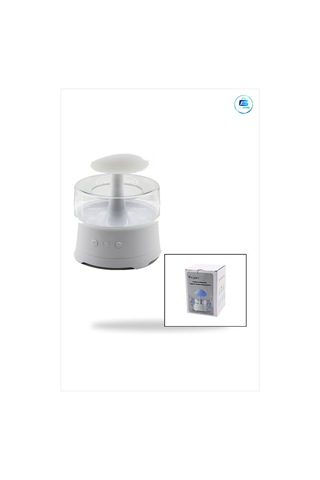 Hava Nemlendirici 300 Ml Usb Şarjlı Bluetooth Hoparlörlü Led Kuma