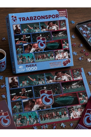 Mythos 1000 Parça Puzzle Trabzonspor 2025/2026 Sezonu 68 X 48 Cm Resmi Lisanslı