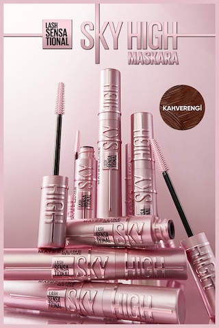 Maybelline New York Lash Sensational Sky High Maskara Kahverengi