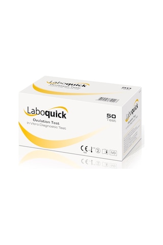 Laboquick Ovülasyon Testi 50 Test + Ultra Erken Gebelik Testi 1 Test x 5 Paket