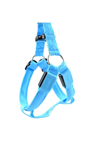 DailyLink Ayarlanabilir Reflektörlü Pet Köpek Göğüs Tasması Kemer Çok Renkli