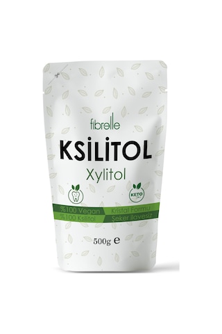 Fibrelle Ksilitol 500 g Keto / Ketojenik / Vegan e Uygundur