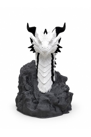 Dağın Ejderi 15cm Dekoratif Biblo 3d Baskı